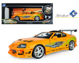 (Pre-Order) 1:18 Brian's Toyota Supra A80 -- Orange -- Fast & Furious -- Solido
