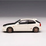1:64 Honda Civic (EK9) Type R Mugen -- Championship White -- Motorhelix M65011