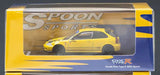 1:64 Honda Civic (EK9) Type R Customised -- SPOON Yellow -- Motorhelix M65013