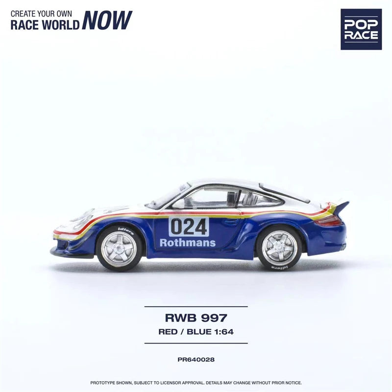 1:64 RWB 997 -- Rothmans -- Pop Race Porsche 911