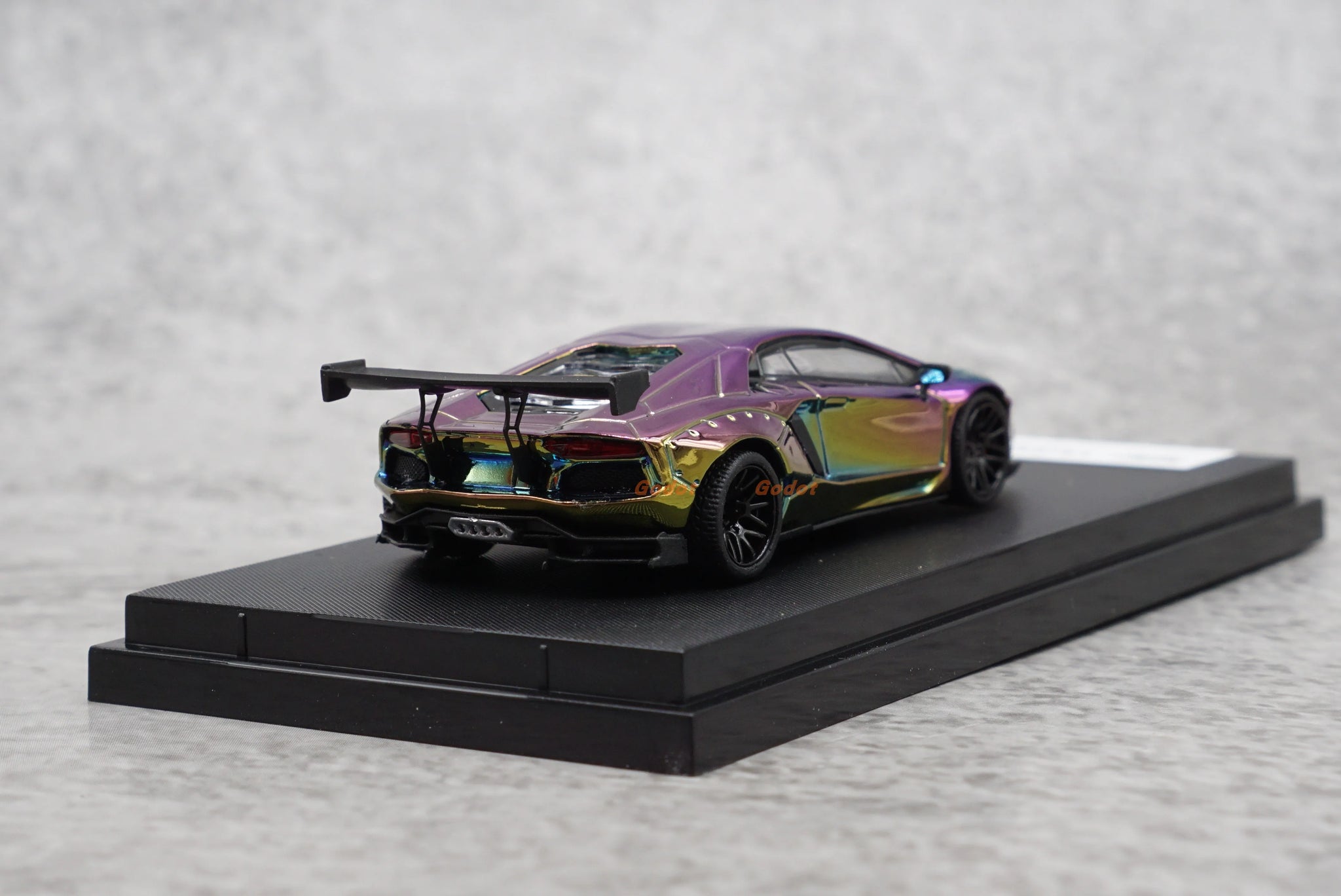 1:64 Lamborghini Aventador Liberty Walk -- Purple Chameleon -- JEC Mod