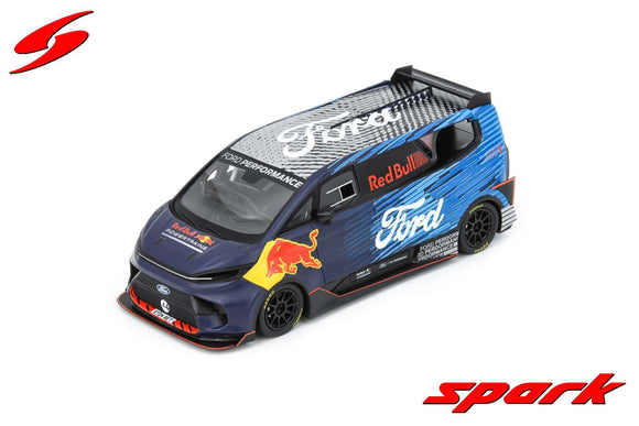 (Pre-Order) 1:43 Ford Transit Supervan 4 (2023) -- Red Bull -- Spark