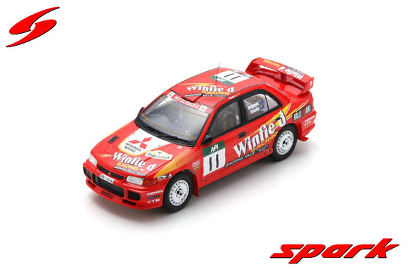 (Pre-Order) 1:43 1997 Rally Australia -- #11 Winfield Mitsubishi Lancer Evolution III -- Spark