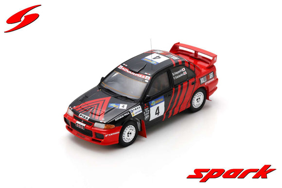 (Pre-Order) 1:43 1997 Rally China -- #4 ADVAN Mitsubishi Lancer Evolution III -- Spark