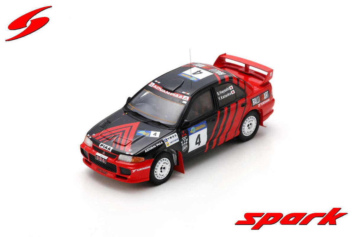 1:43 1997 Rally China -- #4 ADVAN Mitsubishi Lancer Evolution III -- S