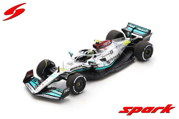 1:43 2022 Lewis Hamilton 300th GP -- French GP 2nd -- Mercedes W13 E -- Spark F1