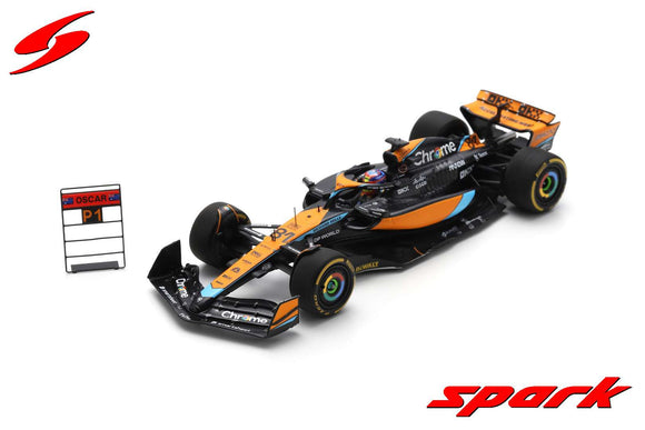 (Pre-Order) 1:43 2023 Oscar Piastri (First Sprint Win) -- Qatar GP -- McLaren MCL60 -- Spark F1