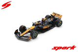 (Pre-Order) 1:43 2023 Oscar Piastri (First Podium) -- Japanese GP 3rd Place -- McLaren MCL60 -- Spark F1