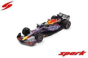 (Pre-Order) 1:43 2023 Max Verstappen -- Las Vegas GP Winner -- Red Bull Racing RB19 -- Spark F1