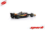 (Pre-Order) 1:43 2023 Oscar Piastri -- Abu Dhabi GP -- McLaren MCL60 -- Spark F1