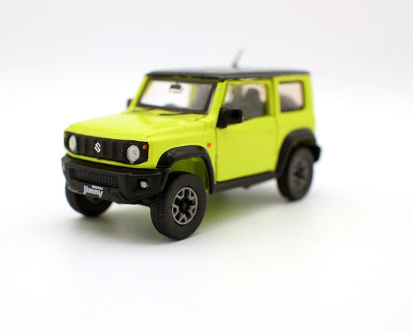 1:64 Suzuki Jimny JB74 (3rd Gen) -- Kinetic Yellow/Black Top -- BM Creations