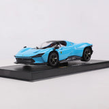 1:43 Ferrari Daytona SP3 Spider -- Light Blue -- Bburago Signature Series