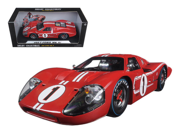 1:18 1967 Le Mans 24 Hour Winner -- #1 Ford GT40 Mk IV -- Shelby Collectibles