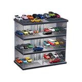 1:64 Diorama – Parking Lot with Light and Dust Cover Version B -- SCJ 415B
