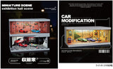 1:64 Diorama – Italian Style Street Exhibition Hall Miniature Scene -- SCJ 73441D