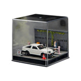 1:64 Diorama – Street Side Background Railing Miniature Scene -- SCJ 82013