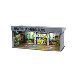 1:64 Diorama – Graffiti Gathering Place Miniature Scene -- SCJ 82026B