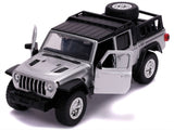 1:32 Jeep Gladiator 2020 Pickup Truck -- Silver -- Fast & Furious JADA