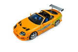 (Pre-Order) 1:18 Brian's Toyota Supra A80 -- Orange -- Fast & Furious -- Solido