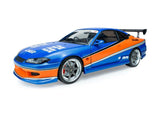(Pre-Order) 1:18 Han's Nissan S15 Silvia -- "Mona Lisa" Blue/Orange -- Fast & Furious -- Solido