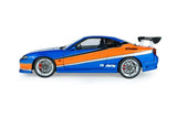 (Pre-Order) 1:18 Han's Nissan S15 Silvia -- "Mona Lisa" Blue/Orange -- Fast & Furious -- Solido