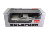 1:18 1981 DeLorean DMC 12 Coupe -- Stainless Steel -- Sunstar