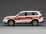 1:43 Mitsubishi Outlander 2019 -- Queensland Fire and Emergency Service -- Vitesse