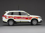 1:43 Mitsubishi Outlander 2019 -- Queensland Fire and Emergency Service -- Vitesse