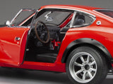 1:18 1971 Datsun 240Z -- Red w/Black Bonnet -- Sunstar