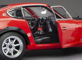 1:18 1971 Datsun 240Z -- Red w/Black Bonnet -- Sunstar