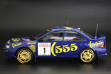 1:18 1996 Colin McRae -- Rallye Sanremo Winner -- #1 Subaru Impreza -- Sunstar