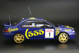 1:18 1996 Colin McRae -- Rallye Sanremo Winner -- #1 Subaru Impreza -- Sunstar