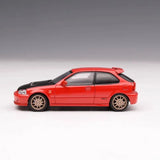 1:64 Honda Civic (EK9) Type R Mugen -- Milano Red -- Motorhelix M65012