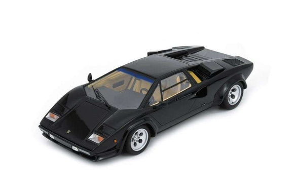 (Pre-Order) 1:18 Lamborghini Countach LP5000S (1988) -- Black -- Schuco