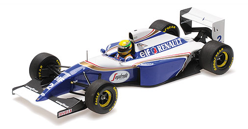 1:18 1994 Ayrton Senna -- San Marino GP -- Williams FW16 -- Minichamps