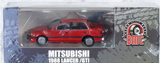 1:64 Mitsubishi Lancer GTI 1988 -- Red -- BM Creations