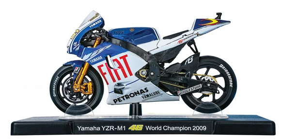 1:18 2009 #46 Valentino Rossi -- Yamaha YZR-M1 -- MotoGP World Champion