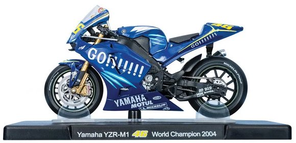 1:18 2004 #46 Valentino Rossi -- Yamaha YZR-M1 -- MotoGP World Champion
