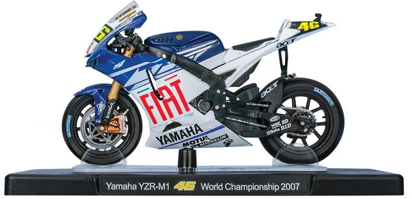 1:18 2007 #46 Valentino Rossi -- Yamaha YZR-M1 -- MotoGP World Champio