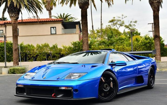 (Pre-Order) 1:12 1999 Lamborghini Diablo GTR -- Monterey Blue -- Top Marques