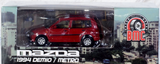 1:64 Mazda Demio Metro (Mazda 121) 1994 -- Dark Red Maroon -- BM Creations