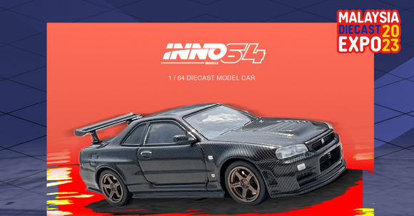 1:64 Nissan Skyline GT-R (R34) Z-Tune - Full Carbon -- INNO64 Malaysia Expo 2023
