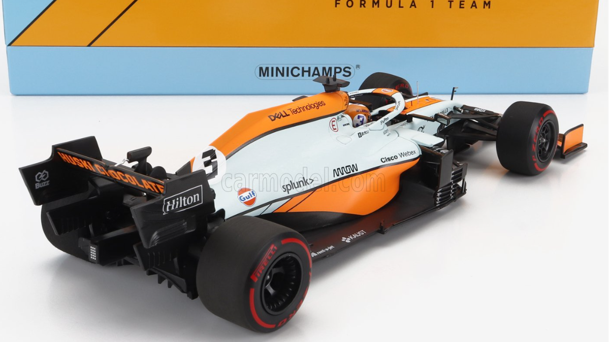 1:18 2021 Daniel Ricciardo -- Monaco GP -- McLaren MCL35M -- Minichamp