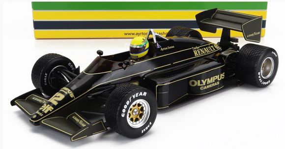 1:18 1985 Ayrton Senna -- Lotus F1 97T -- Minichamps F1