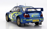 1:24 2001 Solberg/Mills -- #6 Subaru Rally Team S7 WRC Impreza WRX STI -- IXO