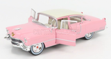 1:24 1955 Cadillac Fleetwood Series 60 -- Pink -- Greenlight