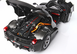 1:18 Ferrari LaFerrari -- Black -- BBR Models