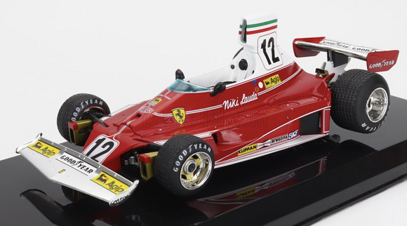 1:24 1975 World Champion Niki Lauda -- Ferrari 312 T -- Atlas/Edicola F1