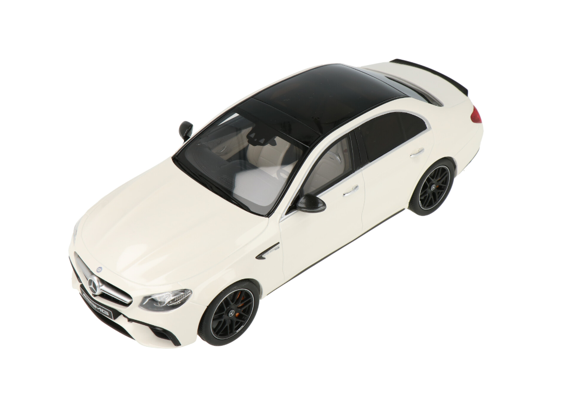 1:18 2017 Mercedes-Benz E-Class E63 S AMG -- Diamond White Bright -- G