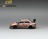 1:64 Mitsubishi Lancer Evolution IX (9) Widebody -- Raw Bronze -- CM-Model